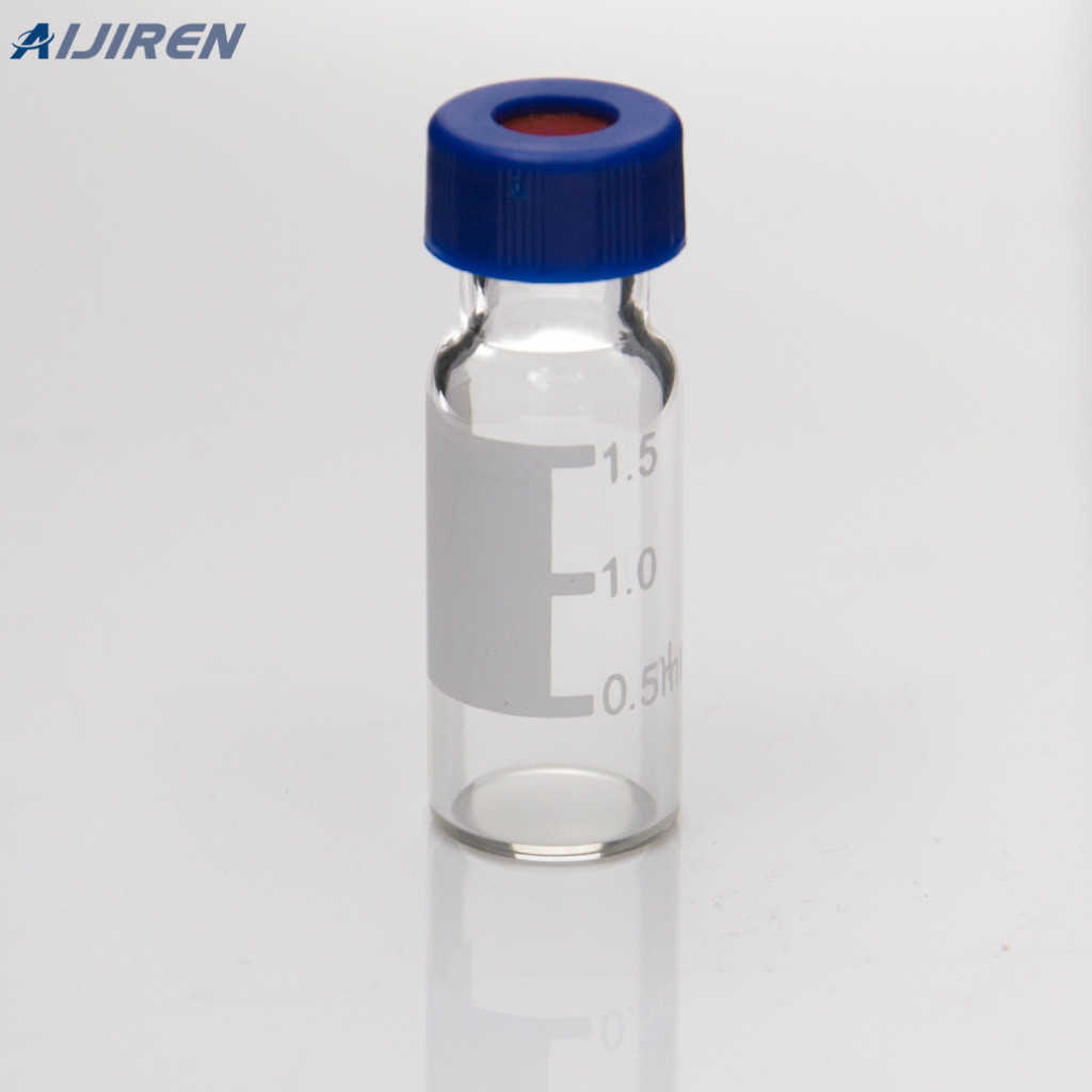 <h3>12x32mm MS certified HPLC sample vials evaporation-proof seal</h3>
